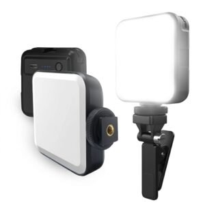 PORTABLE LED VIDEO LIGHT WITH CLIP