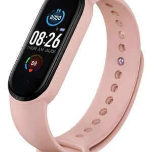 FITNESS BAND WITH PINK STRAP
